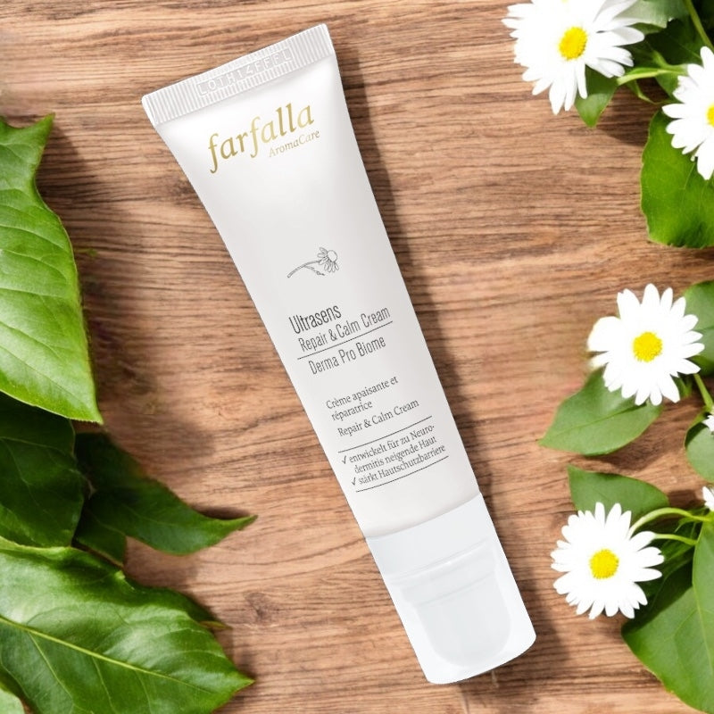 Crème apaisante & réparatrice BIO camomille - 30ml - Farfalla