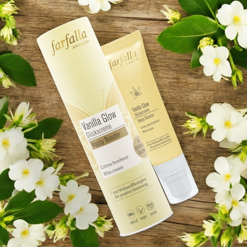 Crème bonheur BIO vanille - 30ml - Farfalla