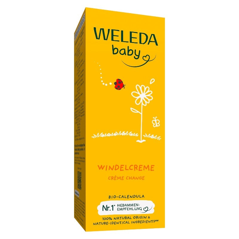 Bio-Ringelblumen-Baby-Windelcreme – 75 ml – Weleda
