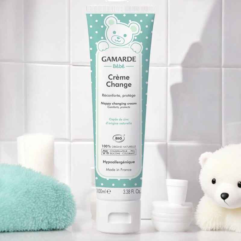 Crème change bébé BIO calendula & eau thermale - 100g - Gamarde