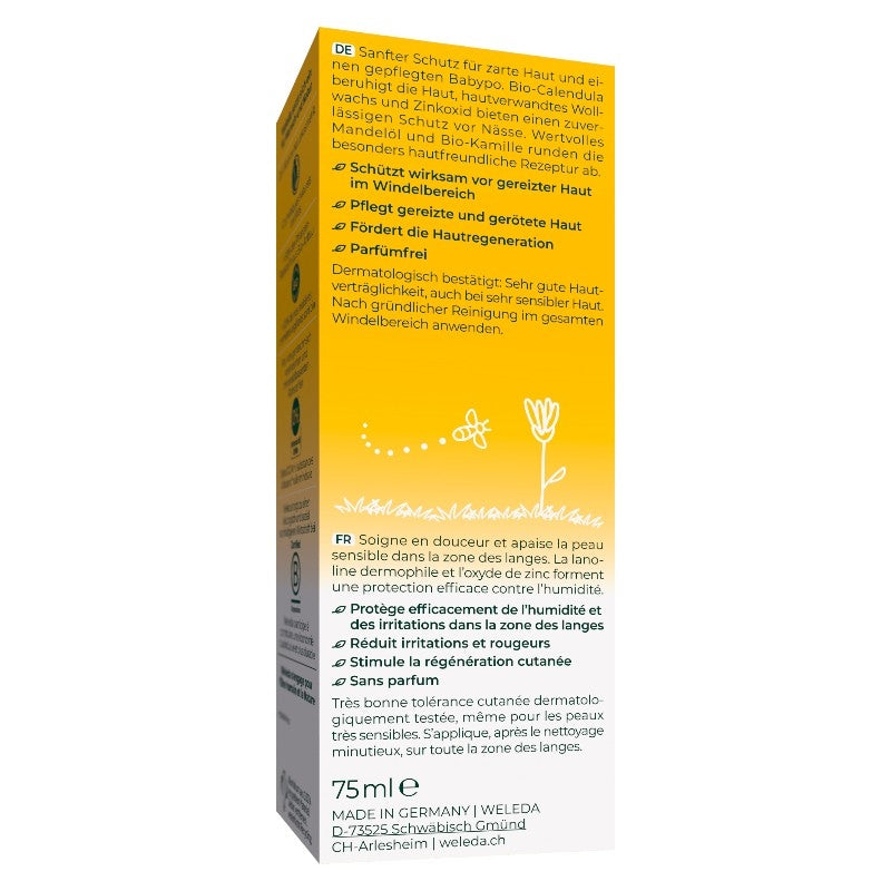 Bio-Ringelblumen-Windelcreme (parfümfrei) - 75 ml - Weleda