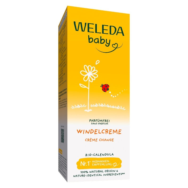 Bio-Ringelblumen-Windelcreme (parfümfrei) - 75 ml - Weleda