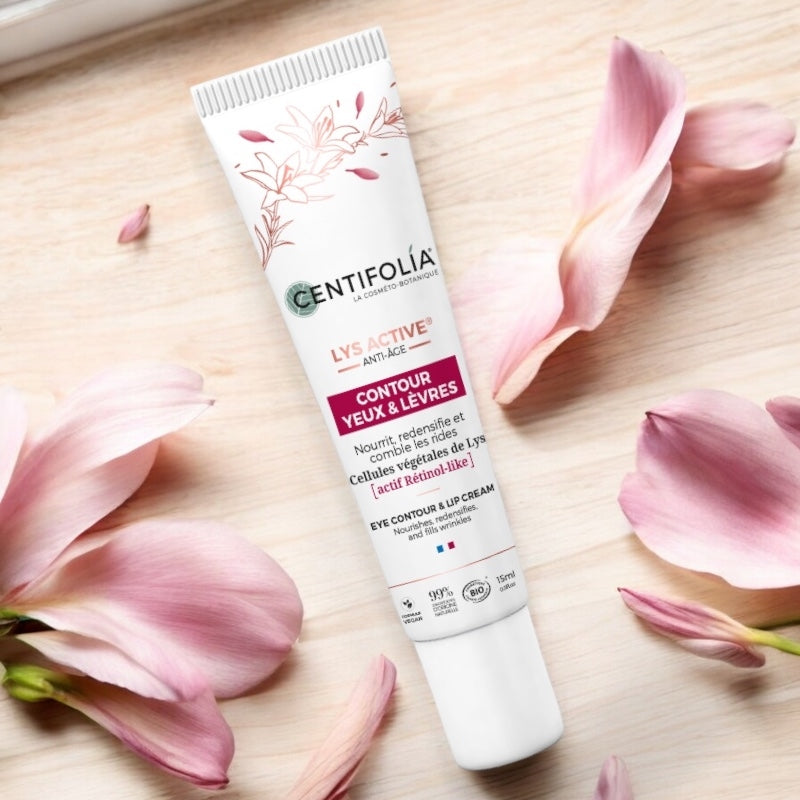 Crème contour yeux et lèvres BIO lys - 15ml - Centifolia