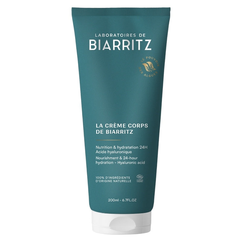 Crème corps de Biarritz BIO algue rouge - 200ml - Laboratoires de Biarritz
