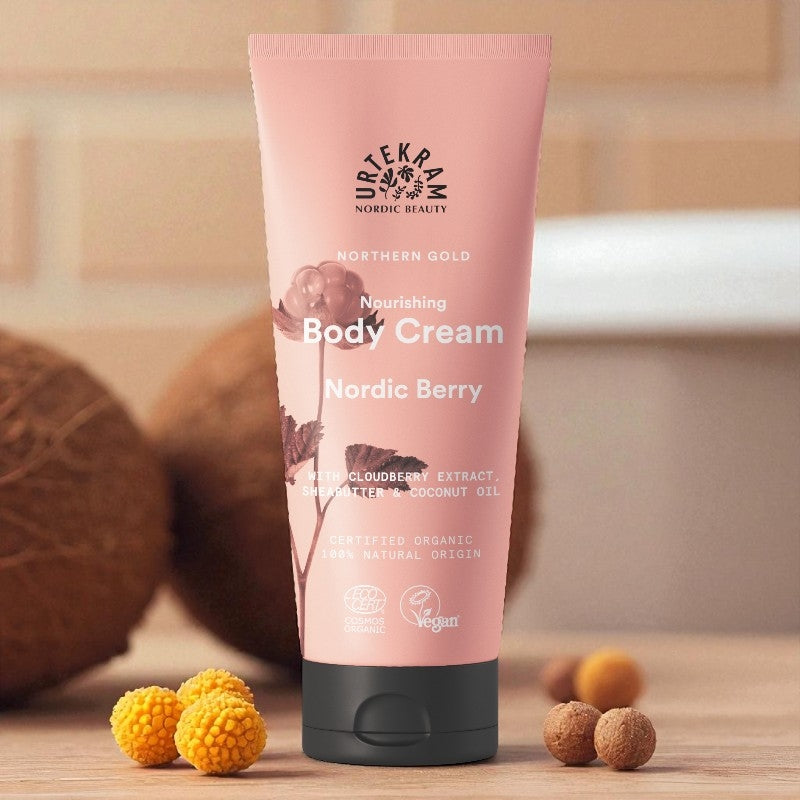 Bio-Pflegecreme mit nordischen Beeren – 200 ml – Urtekram