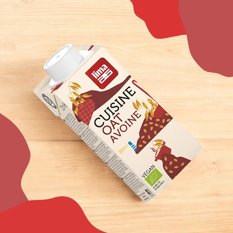 Crème d'avoine de cuisine BIO - Oat - 200ml - Lima