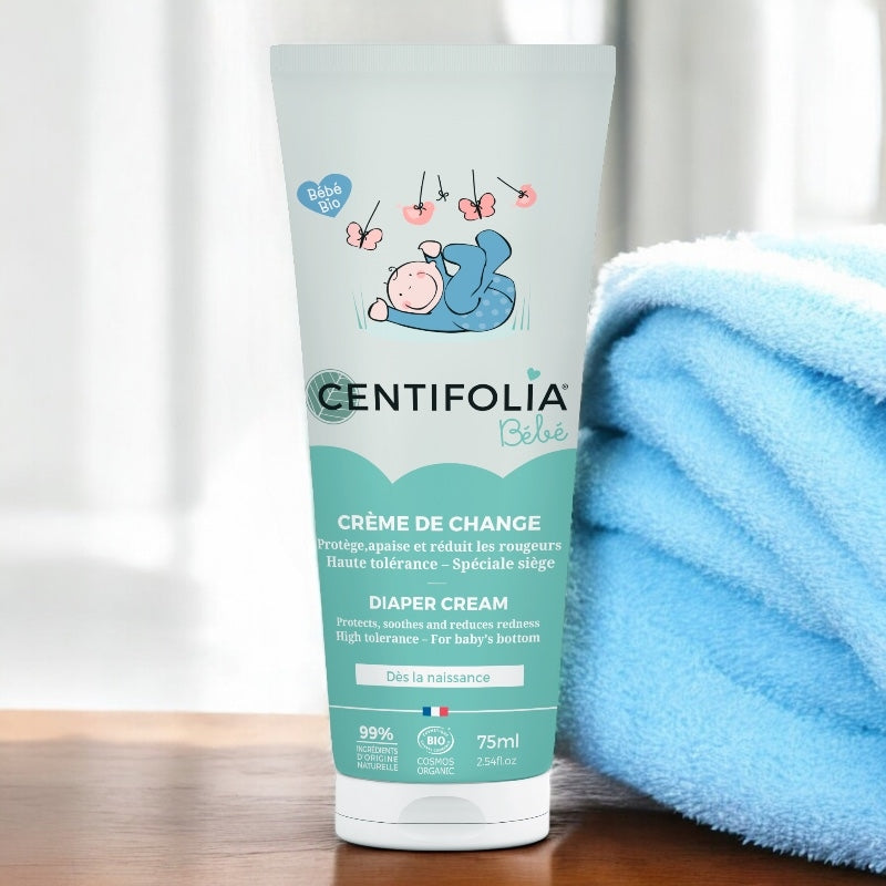 Crème de change bébé BIO oxyde de zinc - 75ml - Centifolia