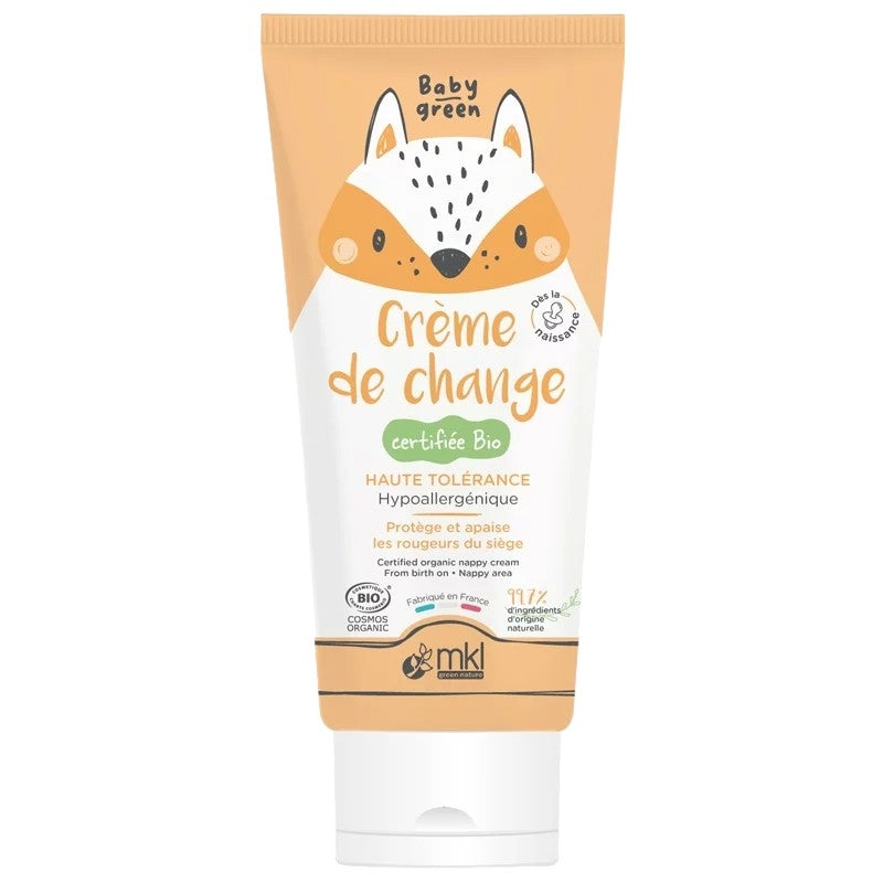 Crème de change bébé BIO zinc & magnésium - 75ml - MKL Green Nature