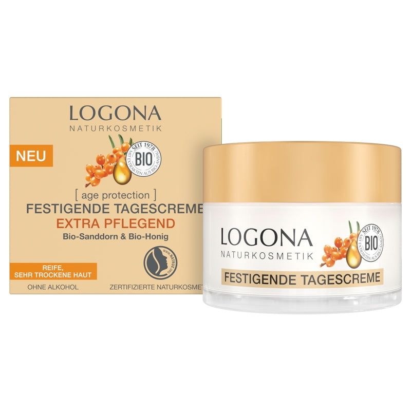 Logona Bio Extra Pflegende Tagescreme mit Honig - 50 ml