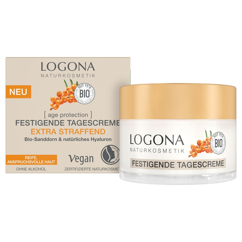Logona Bio-Straffende Tagescreme mit Sanddorn – 50 ml