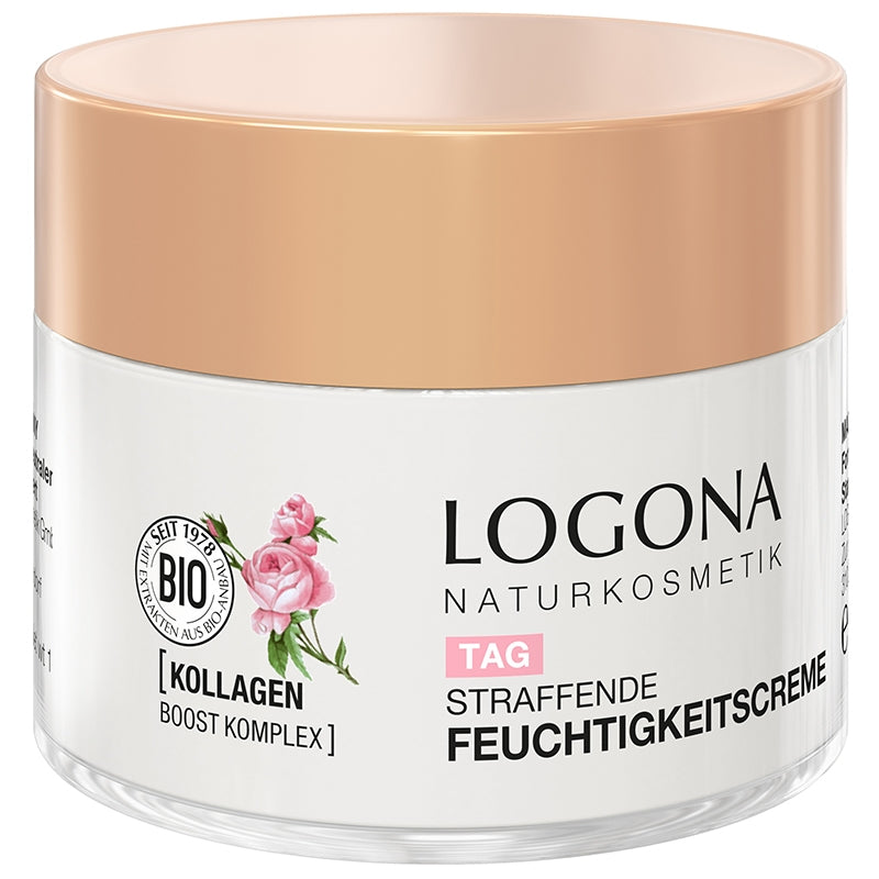 Bio-Rosen- und Apfel-Straffende Feuchtigkeitscreme für den Tag – 50 ml – Logona