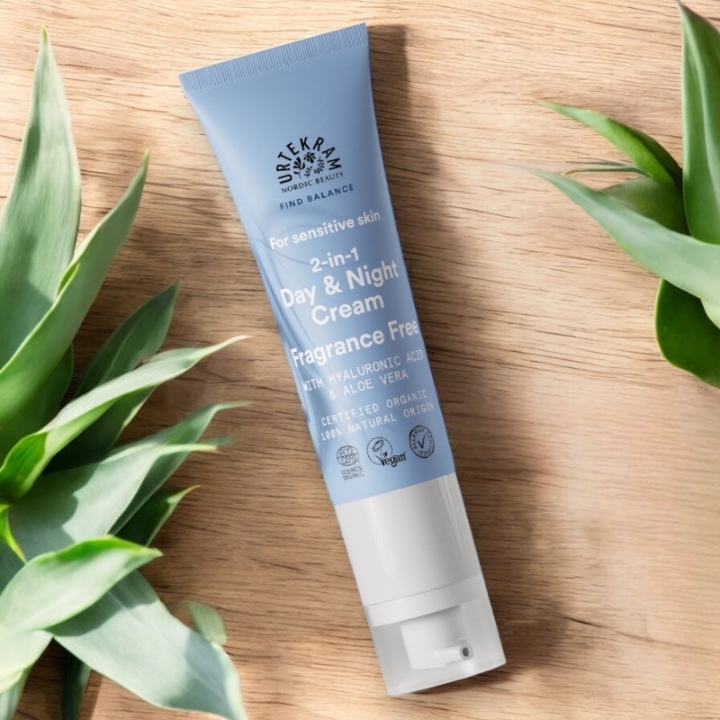 Crème de jour & nuit BIO sans parfum - 50ml - Urtekram