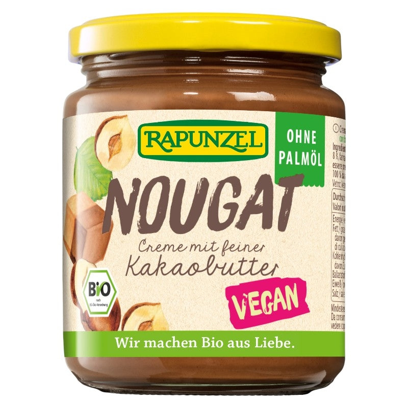 Bio-Kakaobutter-Nougatcreme – 250 g – Rapunzel