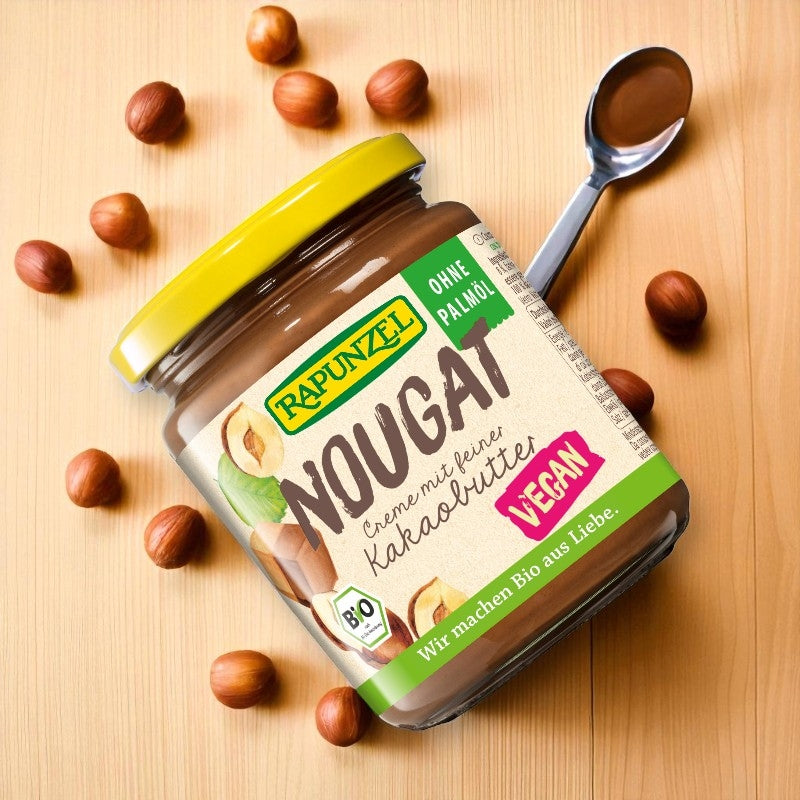 Bio-Kakaobutter-Nougatcreme – 250 g – Rapunzel