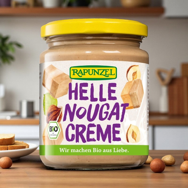 Crème de nougat clair BIO - 250g - Rapunzel