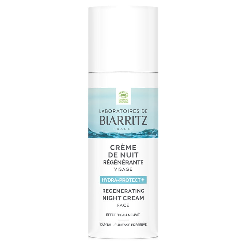 Crème de nuit régénérante BIO algue rouge - 50ml - Laboratoires de Biarritz