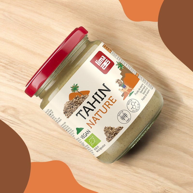 Creme de sesame nature bio tahin 225 g lima 3