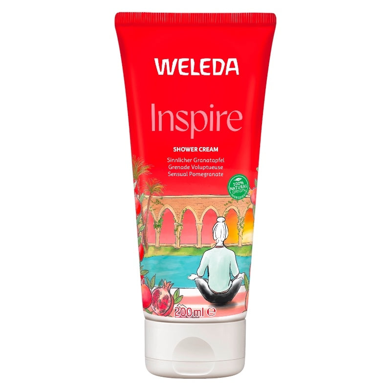 Weleda Inspired Bio-Granatapfel-Duschcreme – 200 ml
