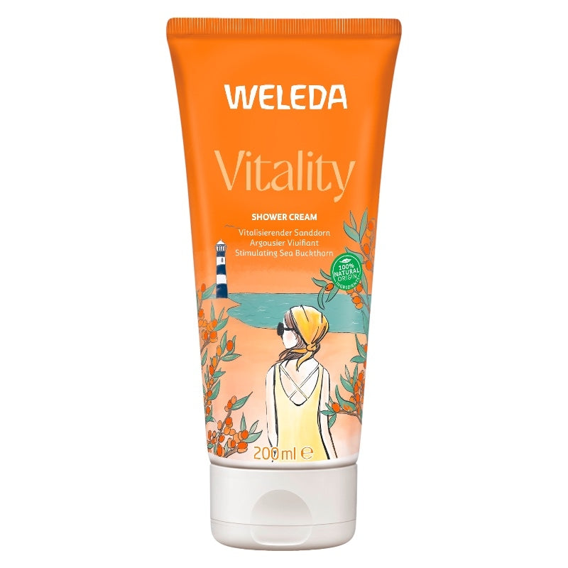 Vitality Bio-Sanddorn-Duschcreme – 200 ml – Weleda
