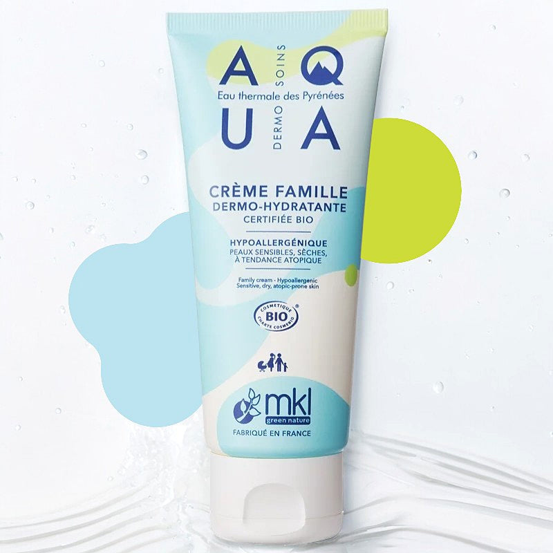 Feuchtigkeitsspendende Familiencreme mit Bio-Thermalwasser – 100 ml – MKL Green Nature