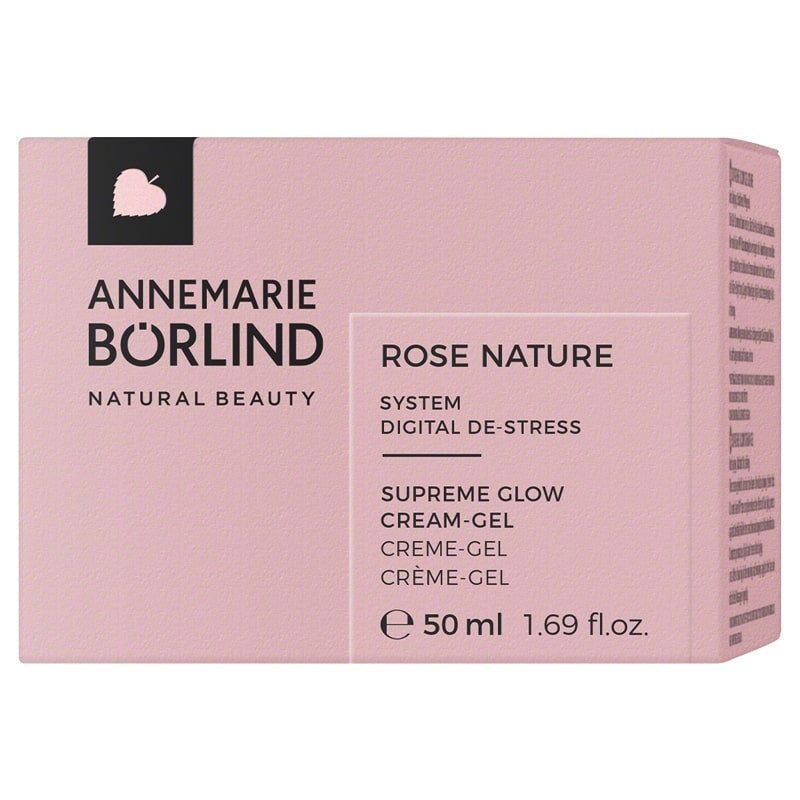 Crème-gel éclat suprême rose & pivoine - 50ml - Annemarie Börlind