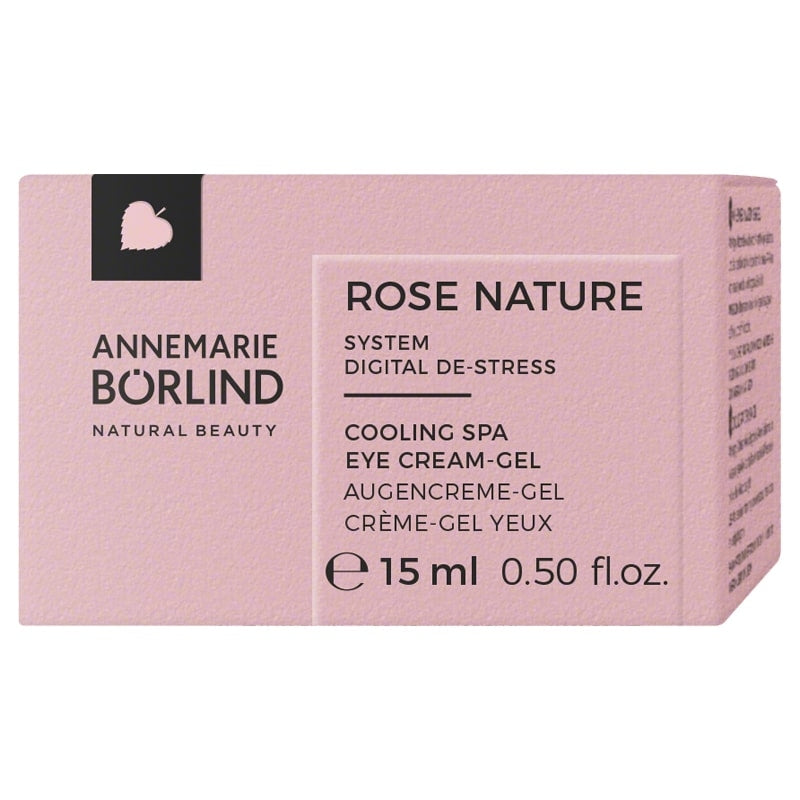 Crème-gel givrée contour des yeux rose & pivoine - 15ml - Annemarie Börlind