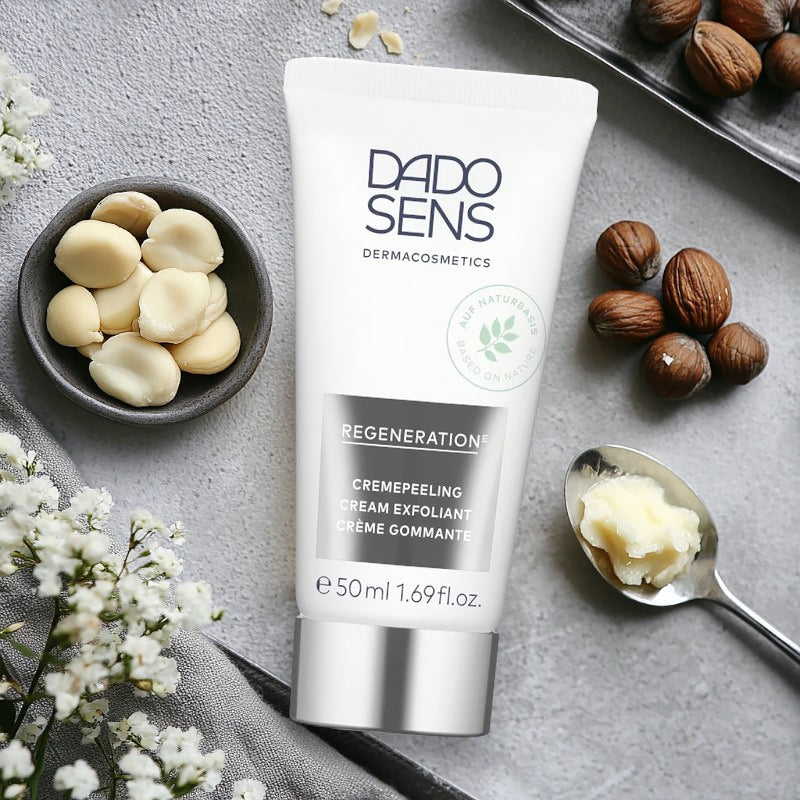 Crème gommante jojoba, macadamia & karité - 50ml - Dado Sens