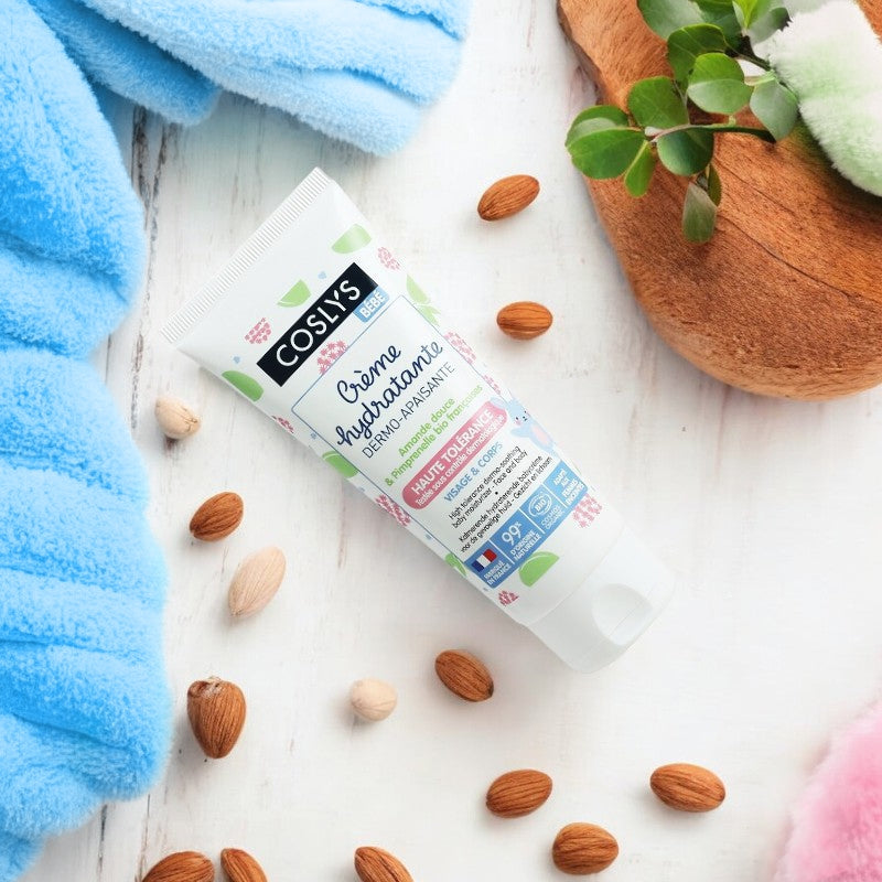 Crème hydratante bébé BIO pimprenelle - 75ml - Coslys
