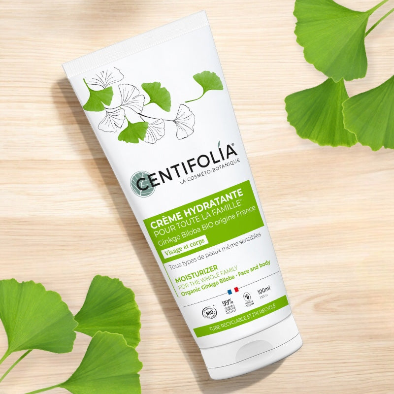 Bio-Ginkgo-Biloba-Familien-Feuchtigkeitscreme – 125 ml – Centifolia