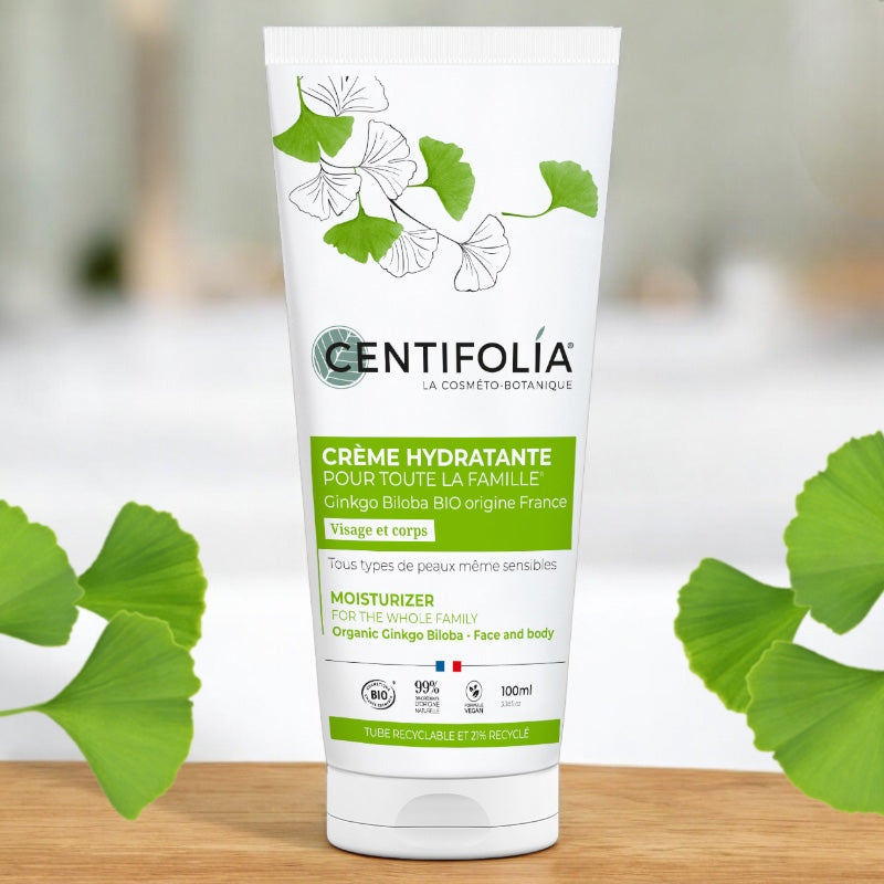 Bio-Ginkgo-Biloba-Familien-Feuchtigkeitscreme – 125 ml – Centifolia