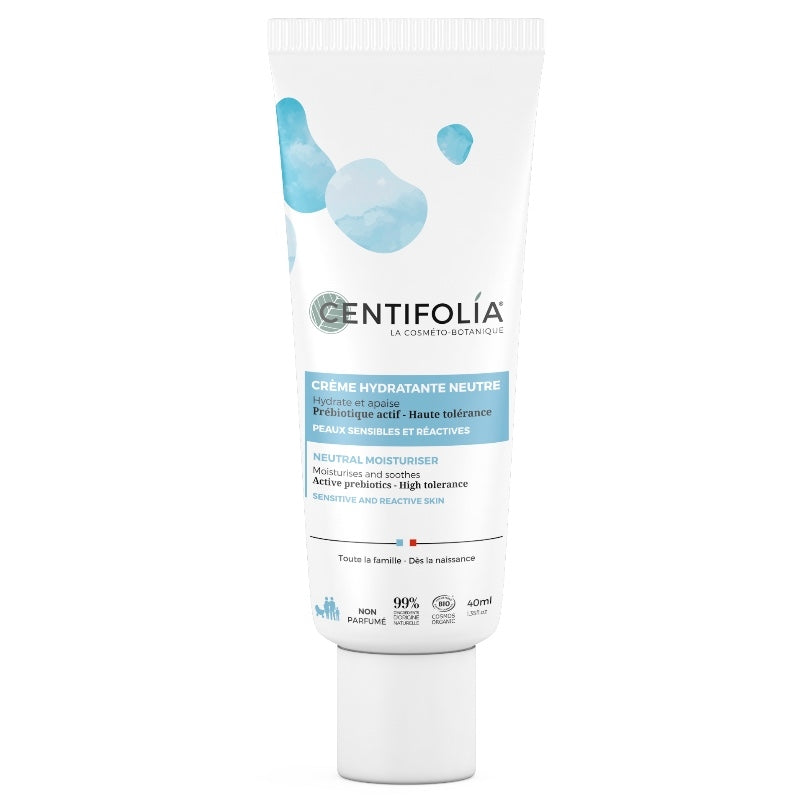 Crème hydratante neutre BIO aloe vera - 40ml - Centifolia