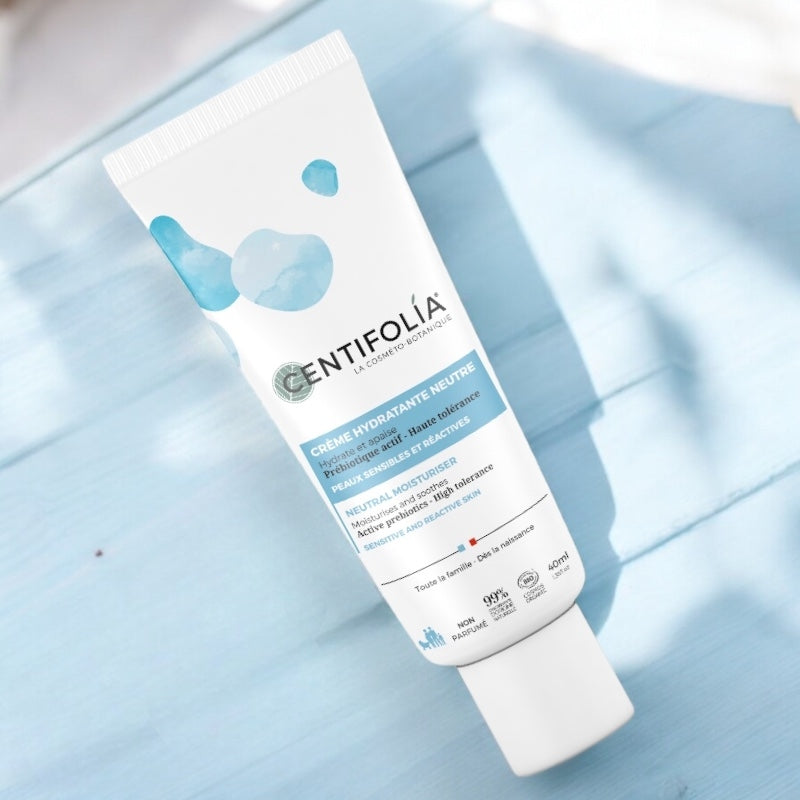 Crème hydratante neutre BIO aloe vera - 40ml - Centifolia