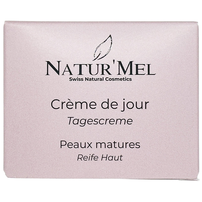 Tagescreme für reife Haut mit Weizenkeimen und Arganöl - 50 ml - Natur'Mel