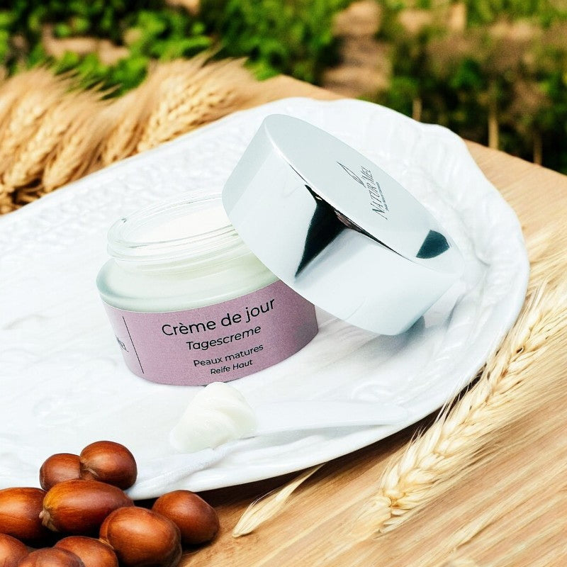 Tagescreme für reife Haut mit Weizenkeimen und Arganöl - 50 ml - Natur'Mel