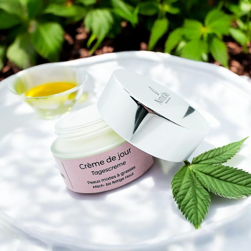 Crème jour peau mixte & grasse jojoba & chanvre - 50ml - Natur'Mel