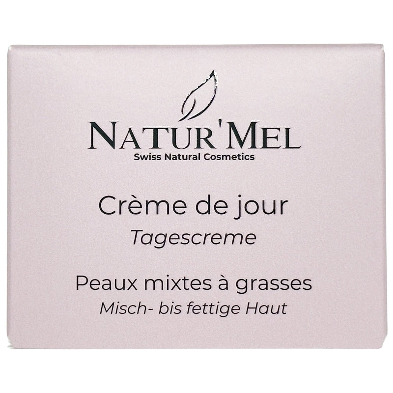 Crème jour peau mixte & grasse jojoba & chanvre - 50ml - Natur'Mel