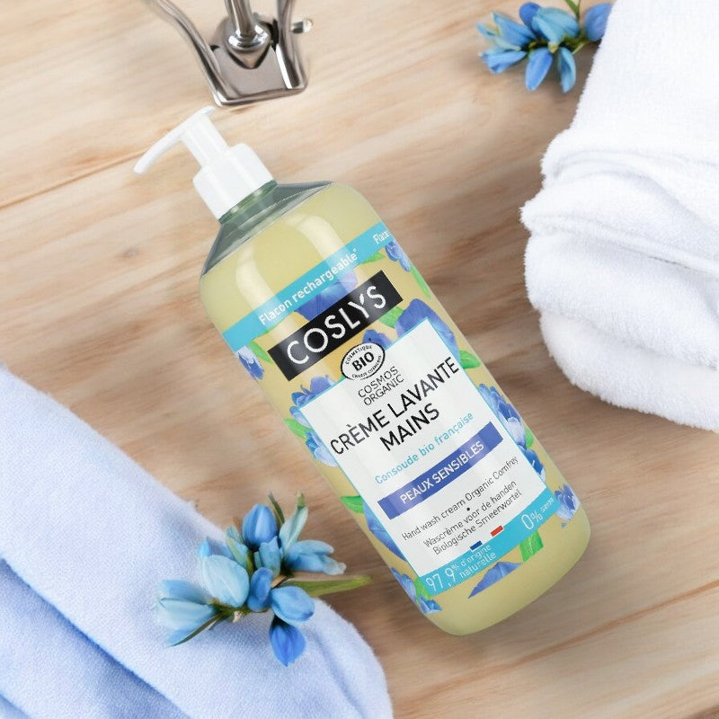 Crème lavante mains BIO consoude - 1l - Coslys