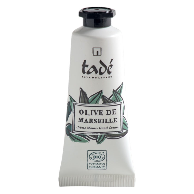 Crème mains BIO olive de Marseille - 30ml - Tadé