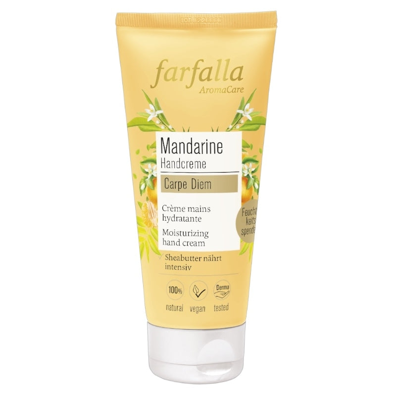 Bio-Mandarinen-Handcreme – 50 ml – Farfalla