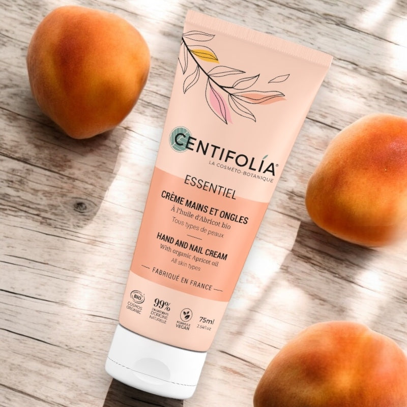 Crème mains & ongles BIO abricot - 75ml - Centifolia