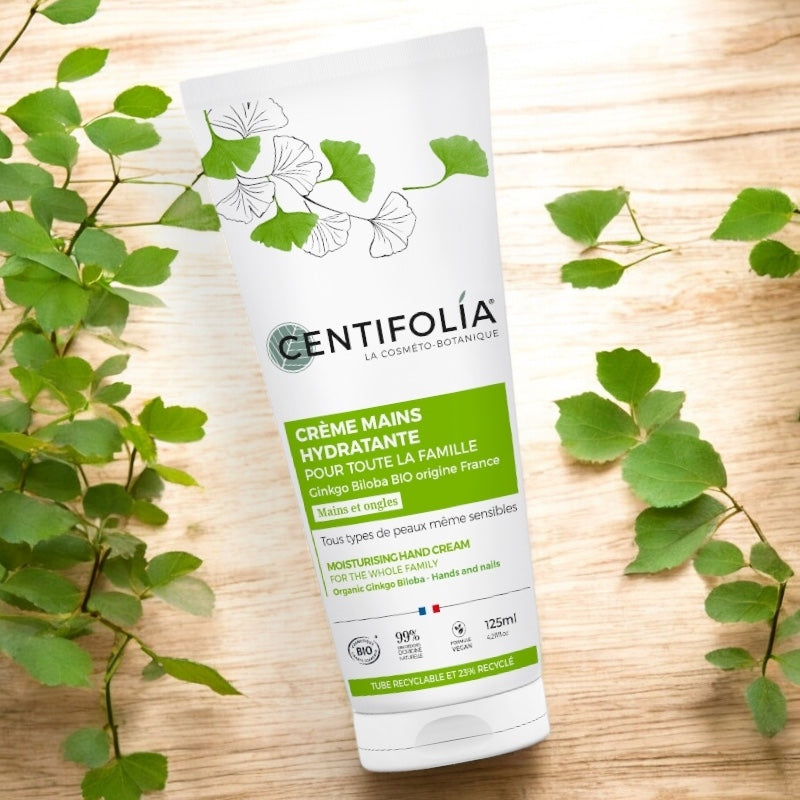 Crème mains protectrice famille BIO ginkgo biloba - 75ml - Centifolia
