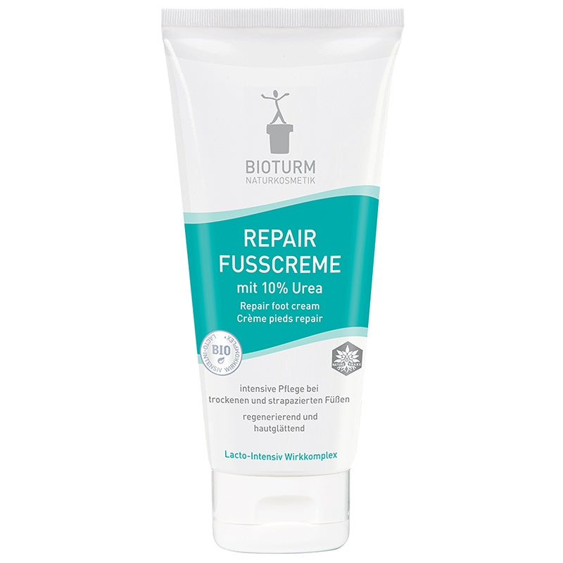 Natürliche, reparierende Fußcreme mit Sheabutter und Jojobabutter – 100 ml – Bioturm