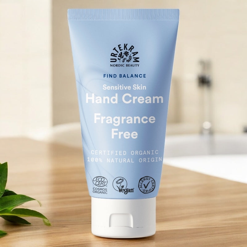 Crème pour les mains BIO sans parfum - 75ml - Urtekram