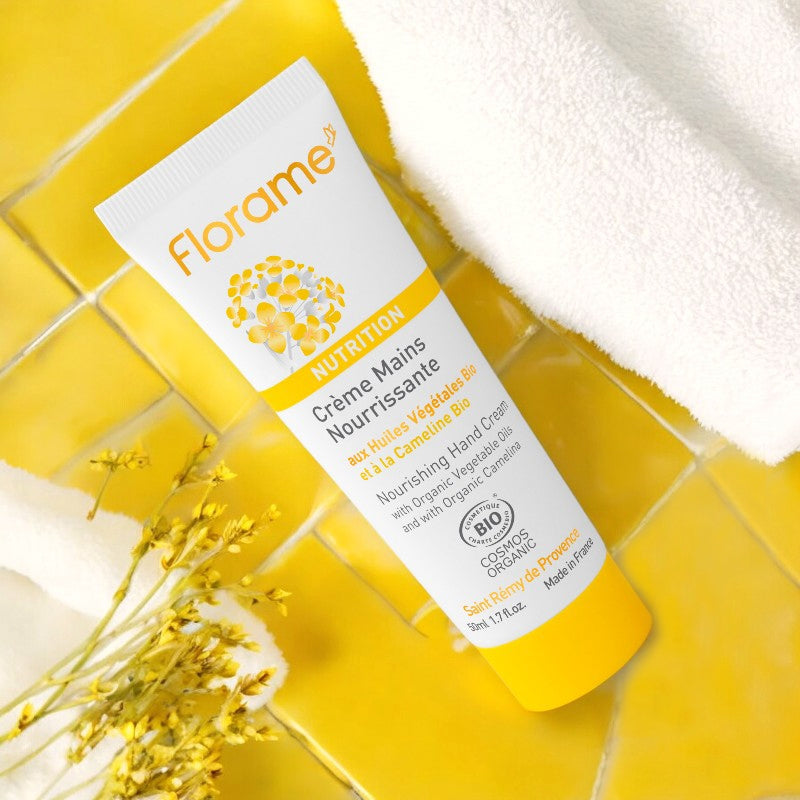Crème pour les mains nourrissante BIO cameline - 50ml - Florame