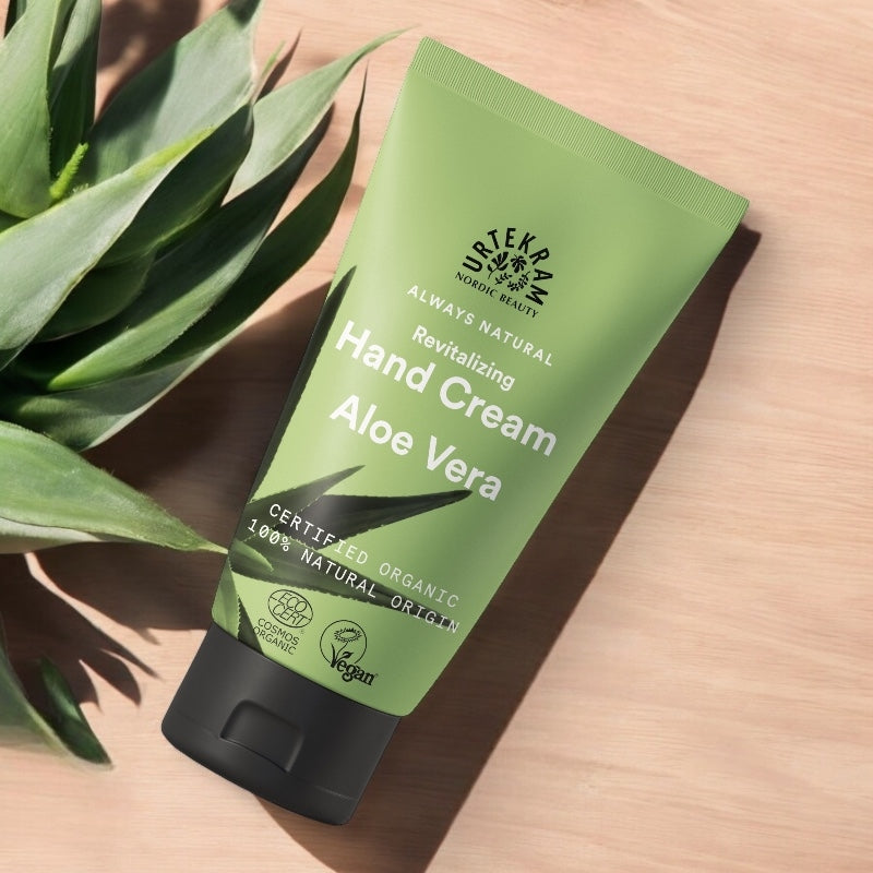 Crème pour les mains régénérante BIO aloe vera - 75ml - Urtekram