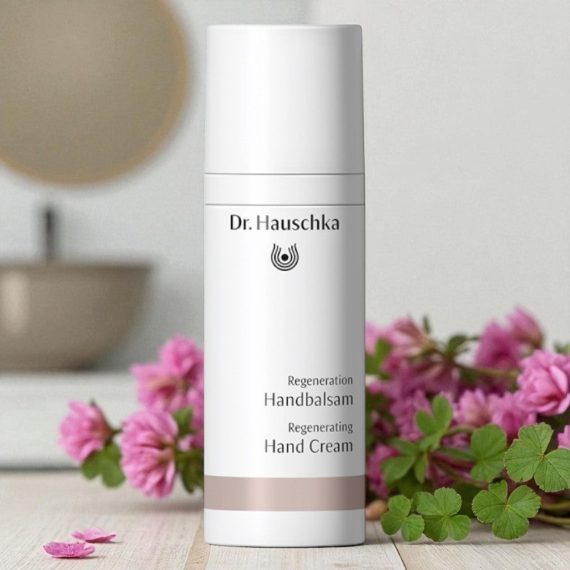 Regenerierende Bio-Handcreme mit Rotklee – 50 ml – Dr. Hauschka