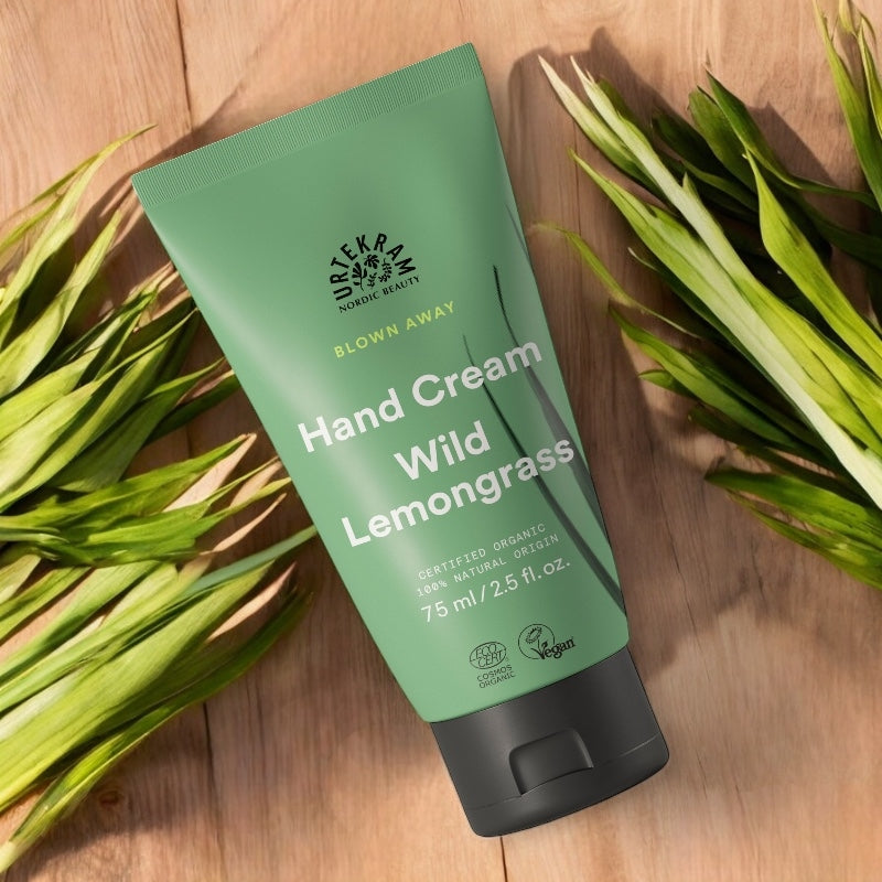 Crème pour les mains riche BIO citronnelle - 75ml - Urtekram