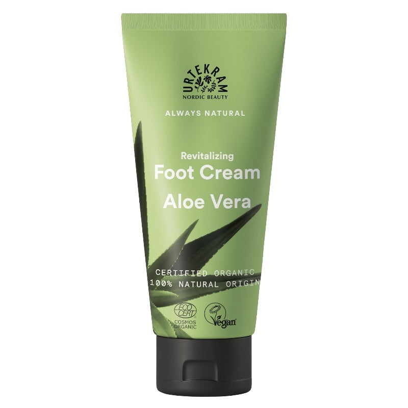 Regenerierende Bio-Fußcreme mit Aloe Vera – 100 ml – Urtekram