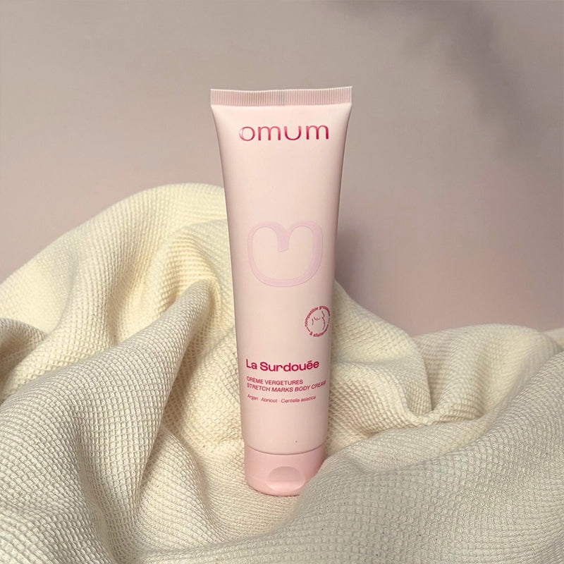 Bio-Argan- und Aprikosencreme zur Vorbeugung von Dehnungsstreifen – 150 ml – Omum