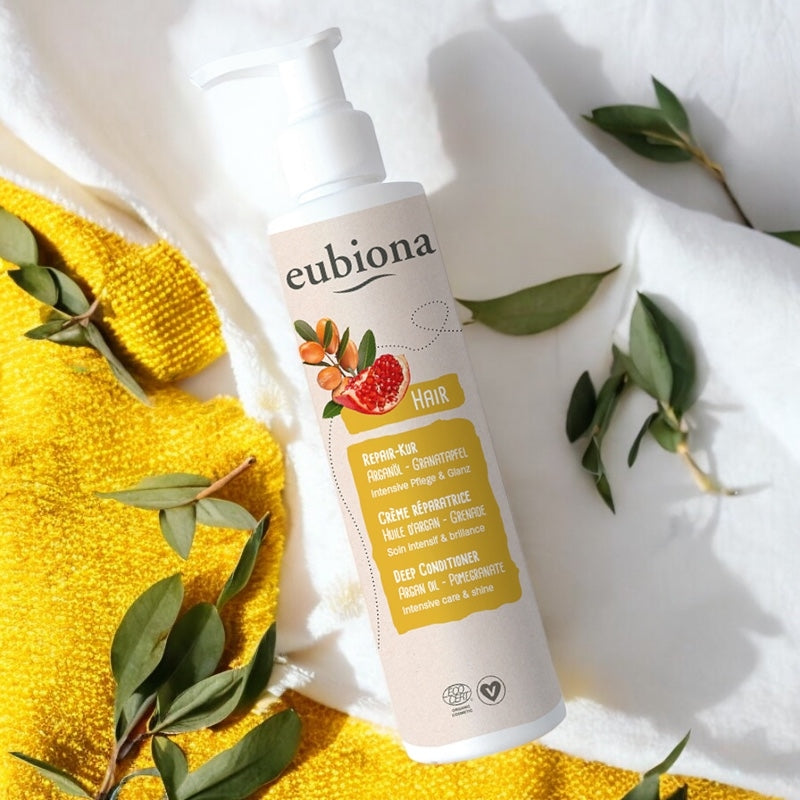 Bio-Argan- und Granatapfel-Reparaturcreme – 200 ml – Eubiona